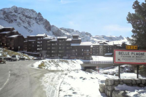 Studio cosy à Mâcot-la-Plagne 24 m² avec vue montagne